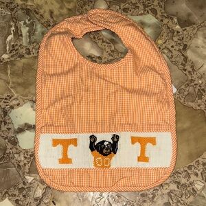 University of Tennessee (UT)  Kids Bib with Mascot embroidered design